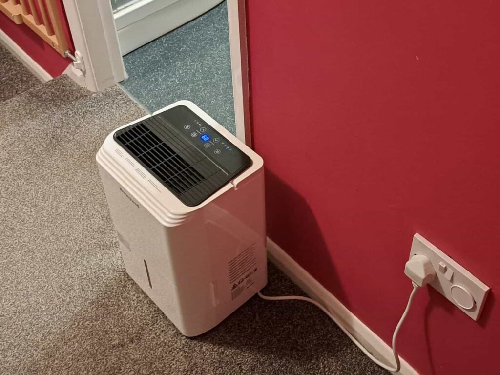 view of our own purchase testing honeywell dehumidifier for large room uk unboxing package arrival several weeks to months
